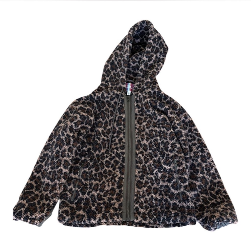 Urban Outfitters Cheetah Print Wool Jacket
